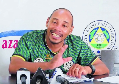 Katibu wa Mashindano ya Kombe la FA Zanzibar, Ali Bakari.