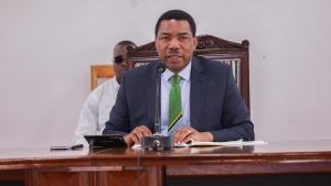 Waziri Mkuu wa Jamhuri ya Muungano wa Tanzania, Dkt. Mwigulu Nchemba.